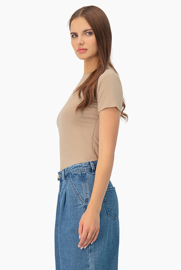 Playera basica casual de manga corta