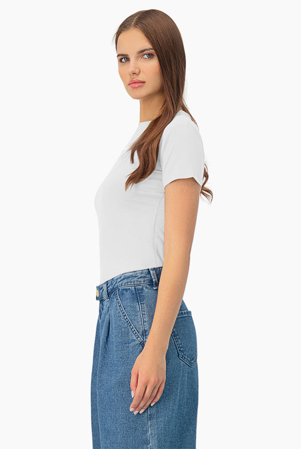 Playera basica casual de manga corta