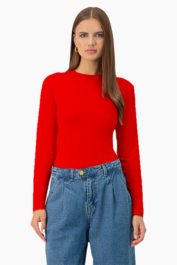 Playera basica casual de manga larga