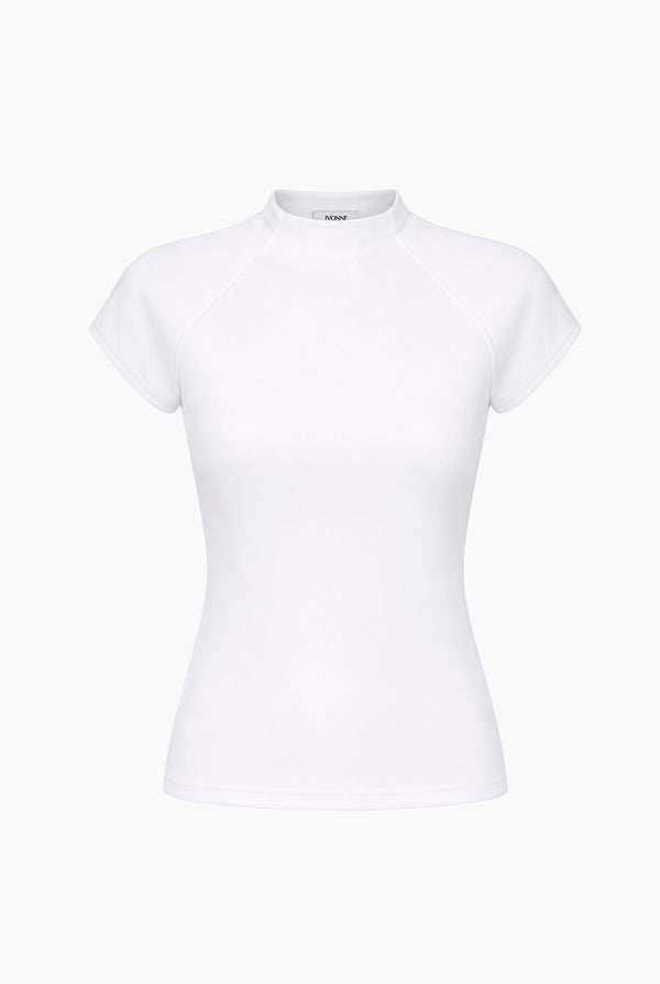 Playera recta de manga corta