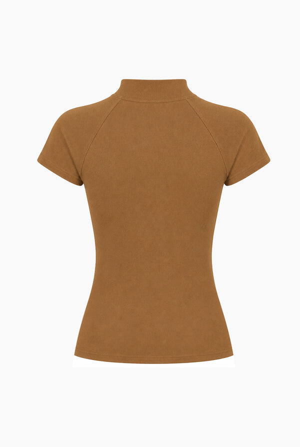 Playera recta de manga corta