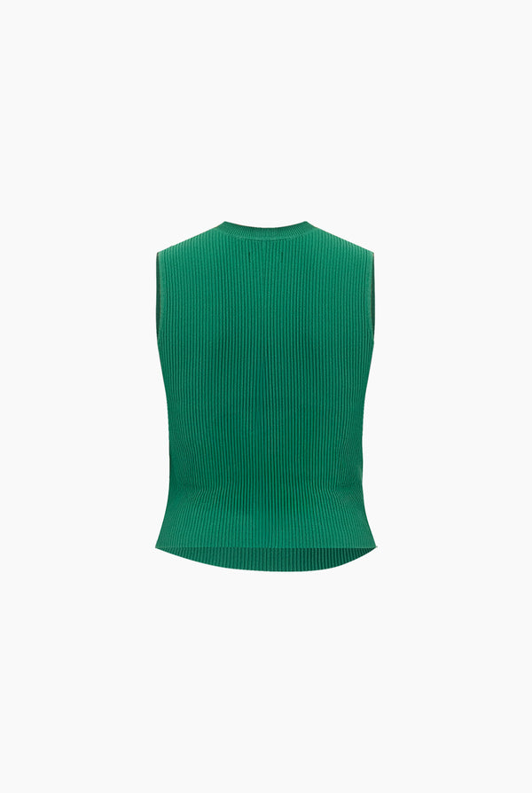 Slim Top Knitted Rib
