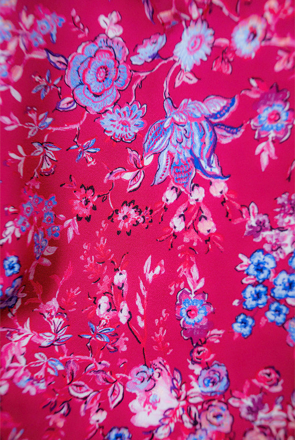 Blusa manga corta estampada