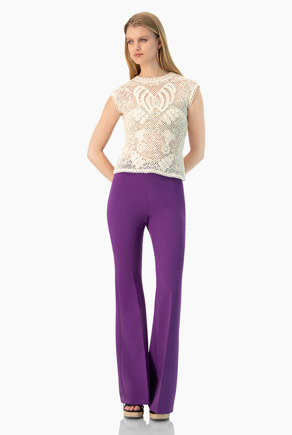 Blusa Crochet Retícula