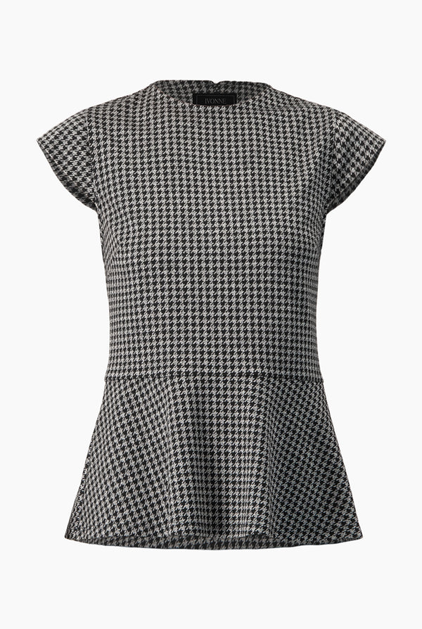 Blusa de manga tipo cap