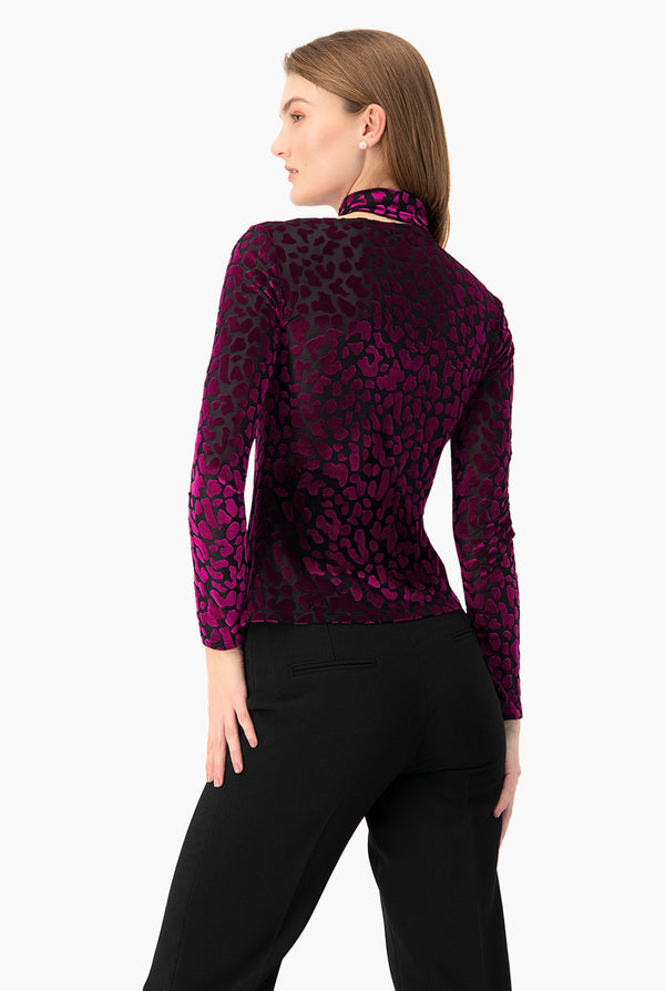 Blusa recta cut out