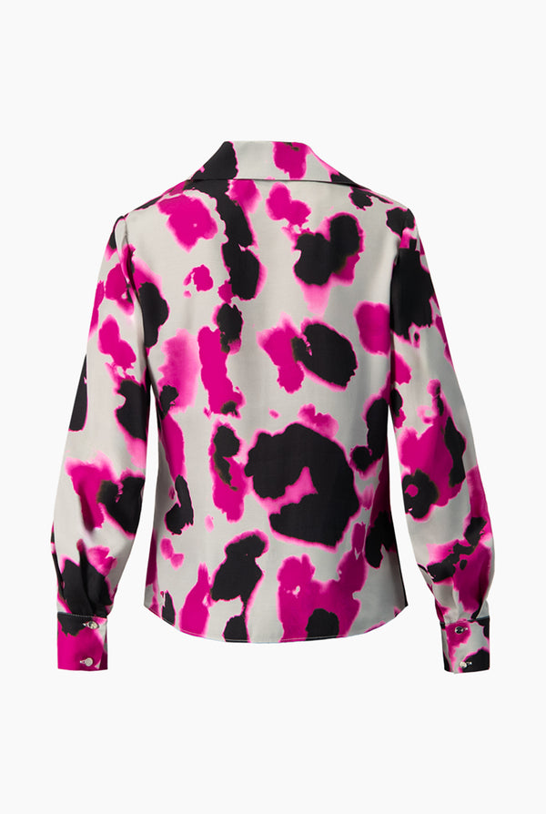 Blusa estampado de escote en V