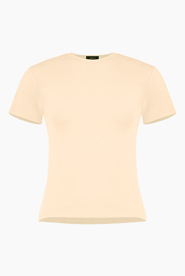 Playera basica lisa manga corta