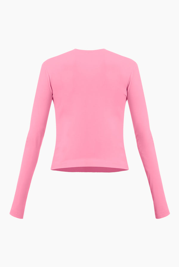 Playera basica lisa manga larga