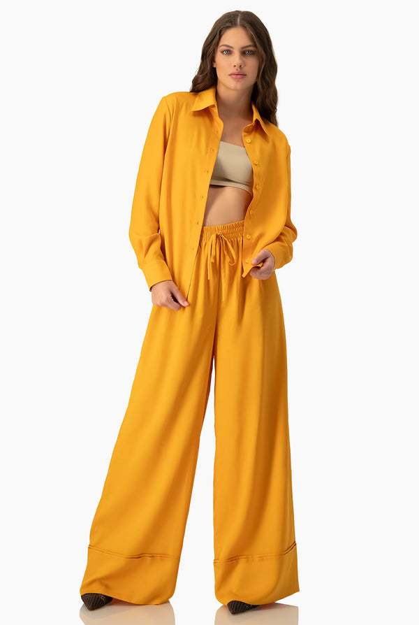 Blusa camisera lisa manga larga