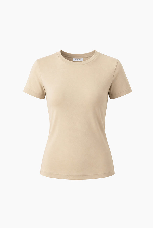 Playera basica manga corta