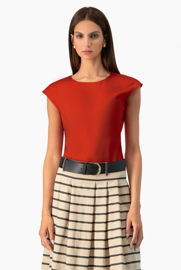 Blusa Ivonne drapeada