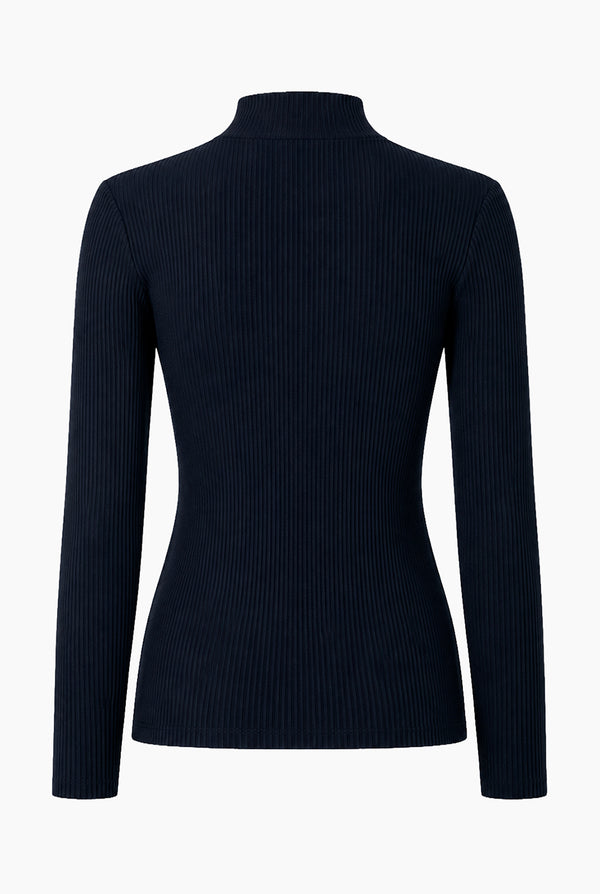 Blusa Ivonne marino de manga larga