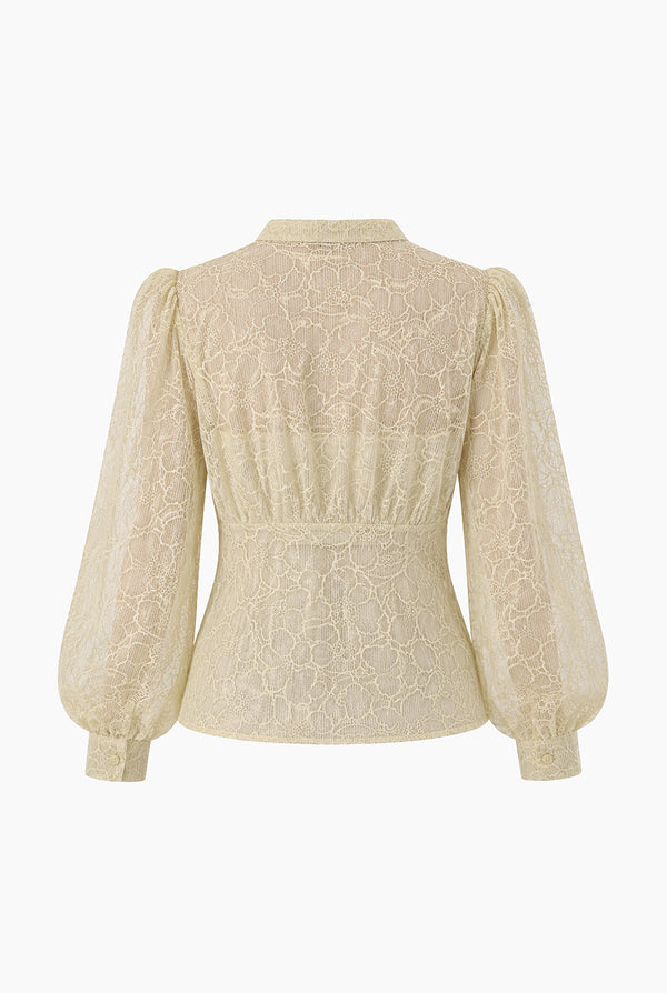 Blusa Ivonne semi transparente