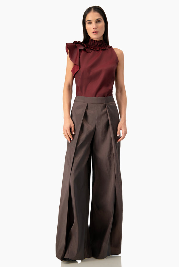 Blusa Ivonne de un volantes