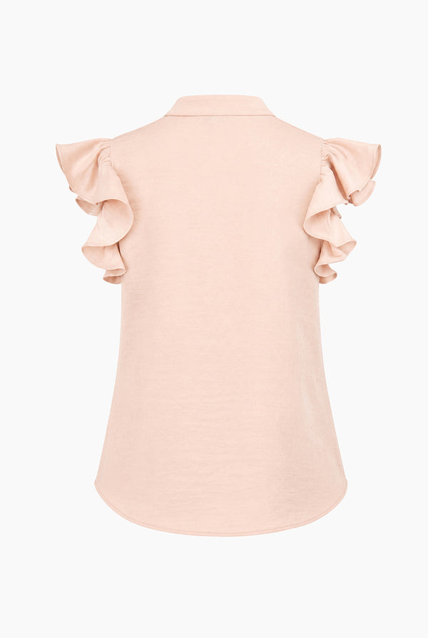 Blusa Ivonne con escarolas