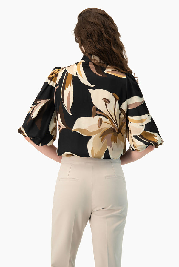 Blusa manga abullonada Ivonne