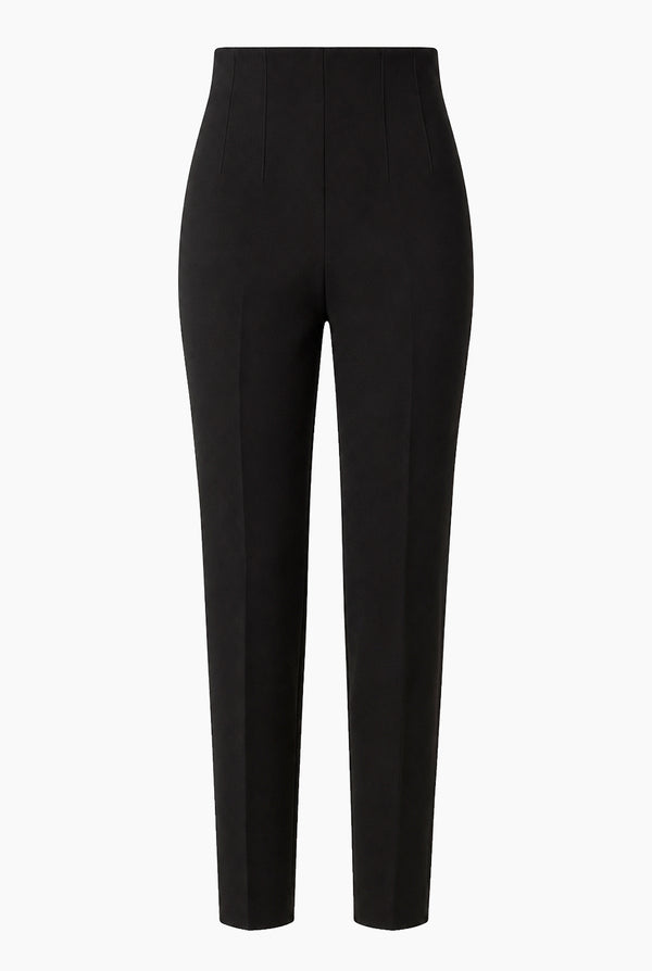 Pantalon recto con bolsas simuladas