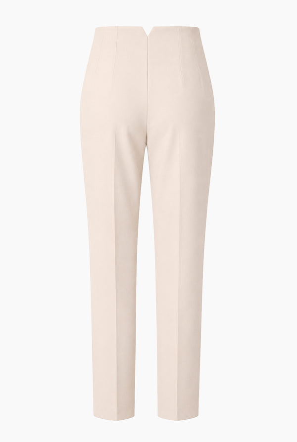 Pantalon recto con bolsas simuladas