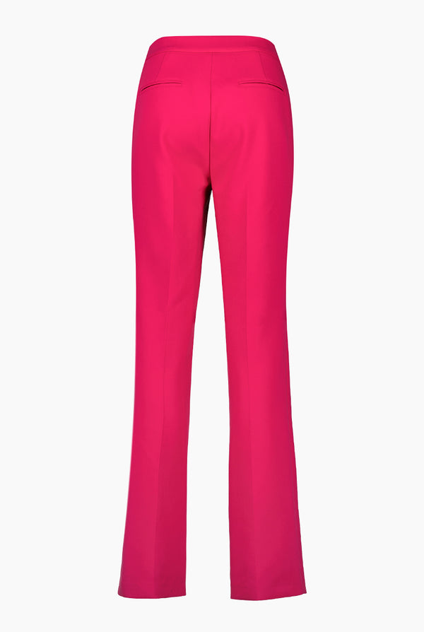 Pantalon sastreado recto fucsia