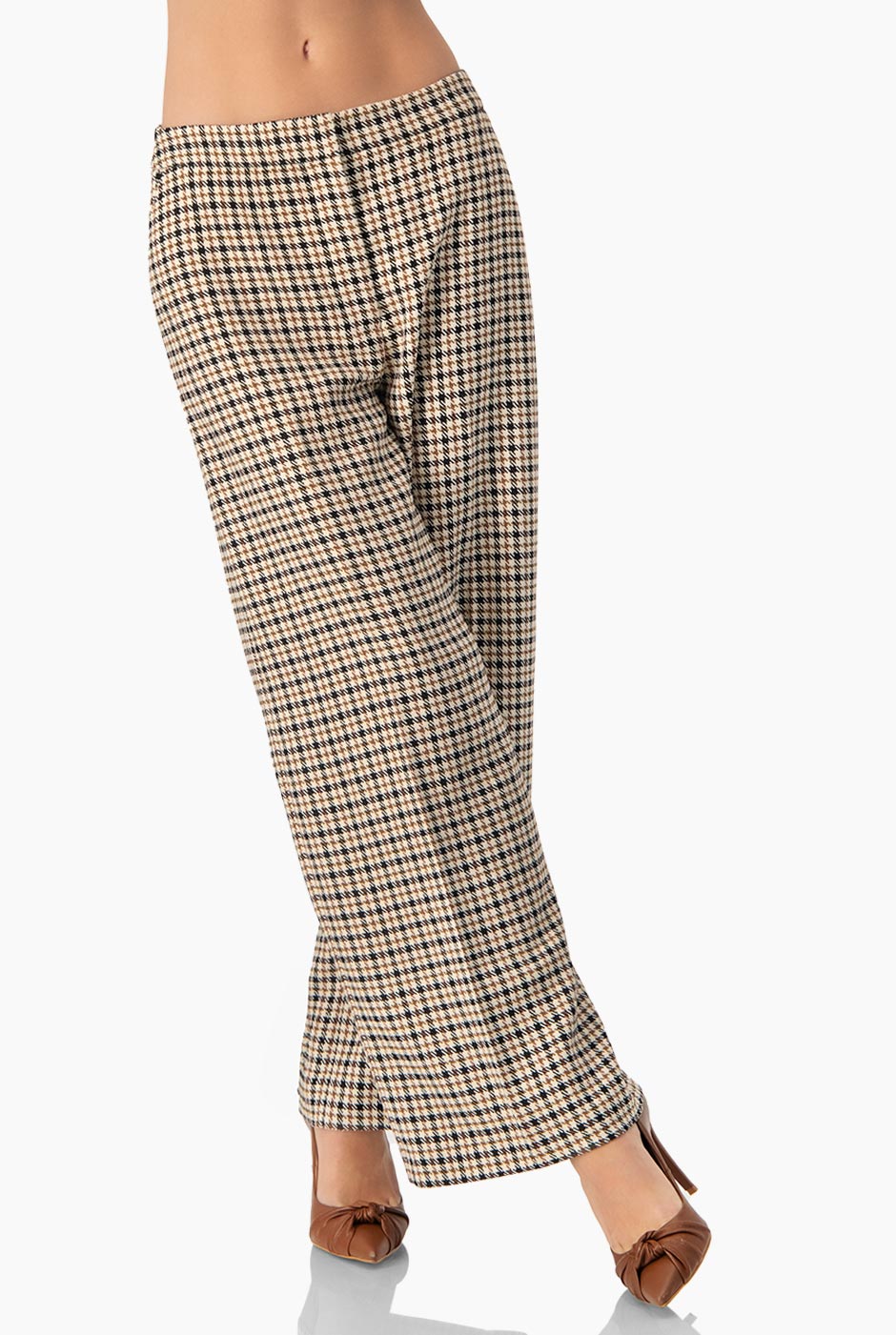 Pantalón Capri Multicolor con Bolsillos