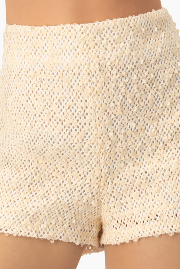 Short con lentejuelas