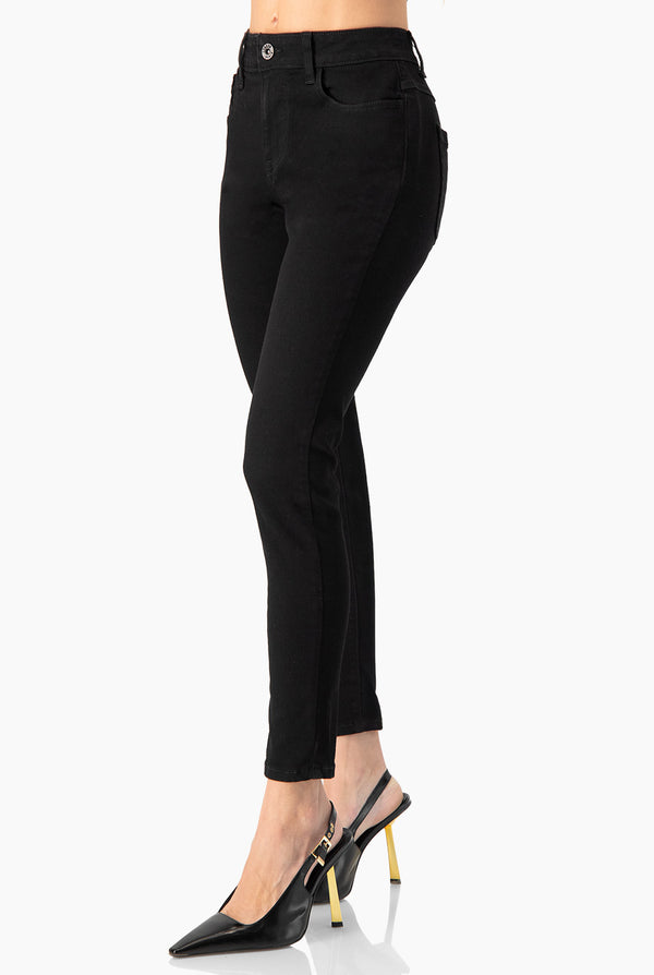 Jeans skinny color negro