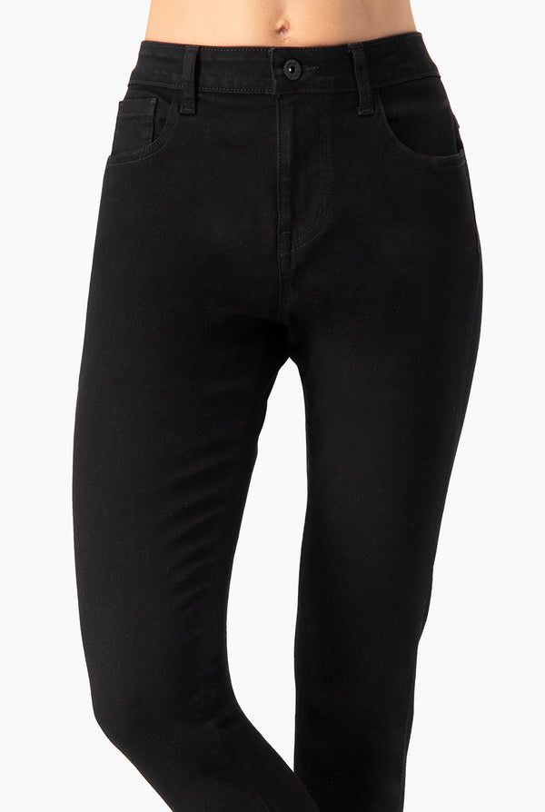 Jeans skinny color negro