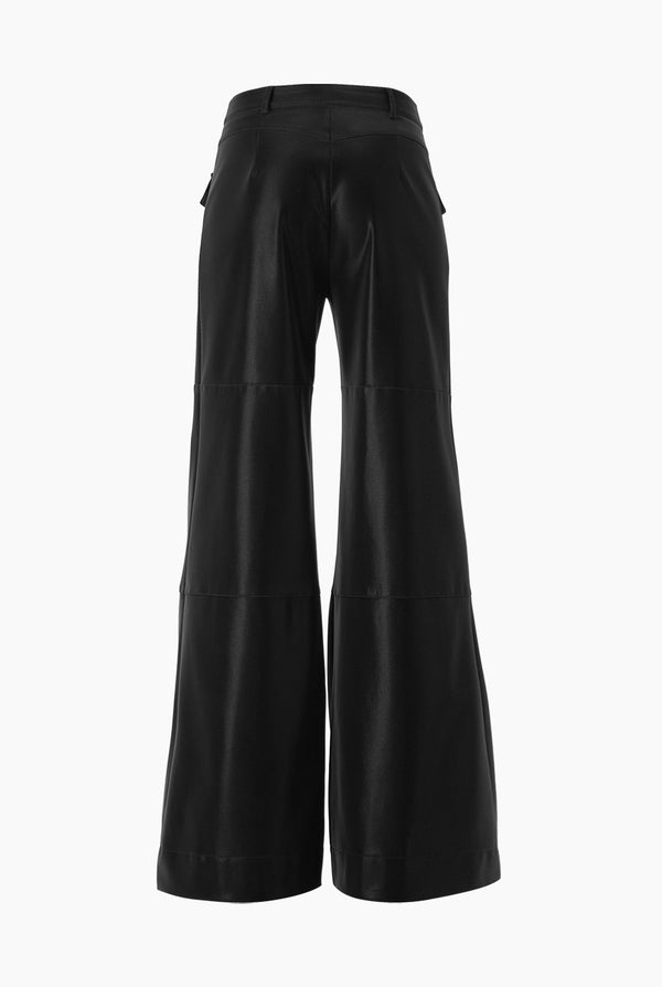 Pantalon semi campana liso