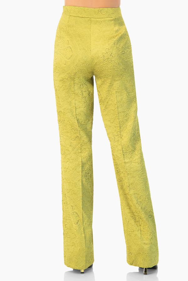 Pantalon amplio de dobladillo ancho