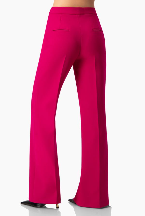 Pantalon fucsia recto