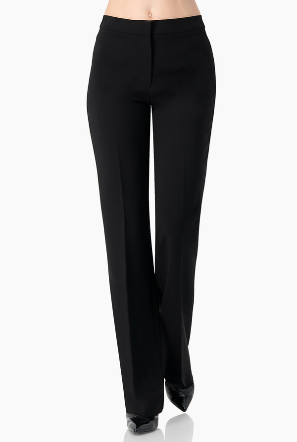 Pantalon en tono negro con cierre