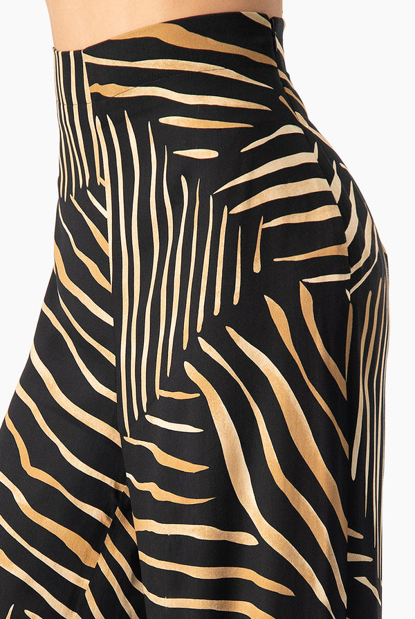 Pantalon amplio con estampado