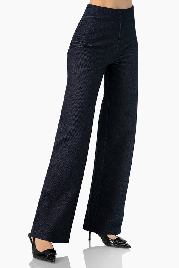 Pantalon amplio sin bolsas