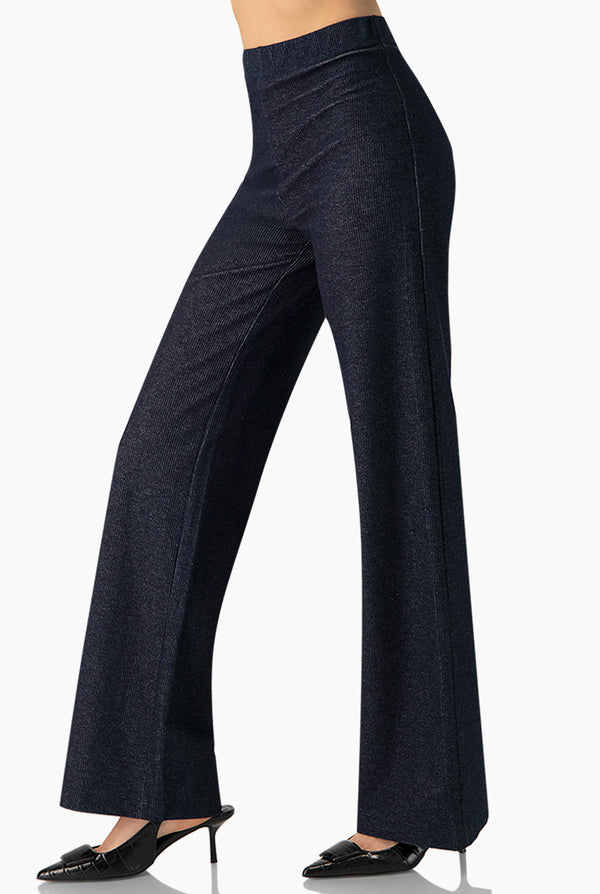 Pantalon amplio sin bolsas