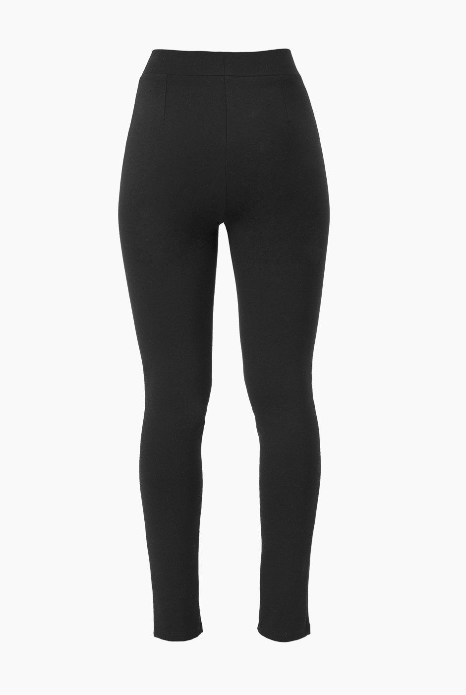 Legging negro con aberturas en los tobillos