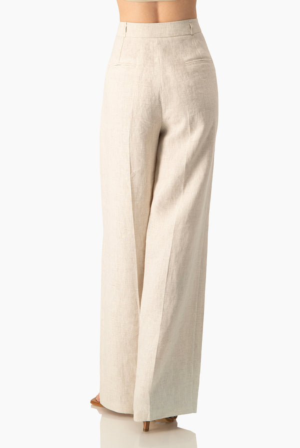 Pantalon recto con bolsas