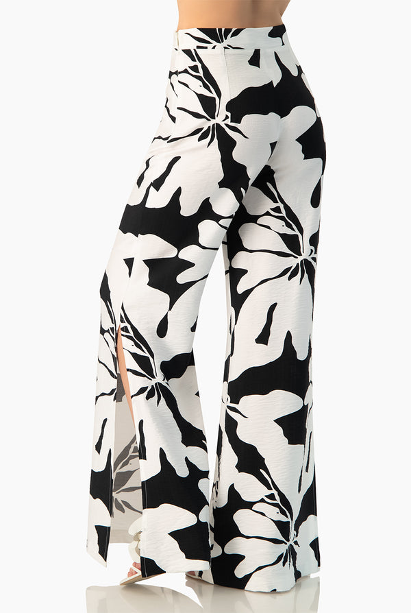 Pantalon amplio estampado