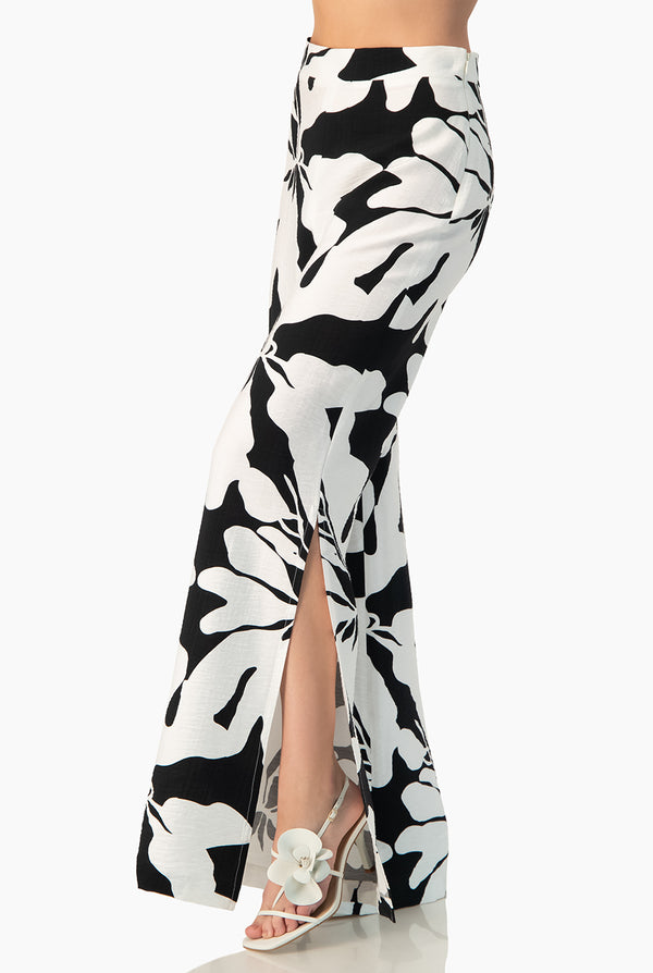 Pantalon amplio estampado