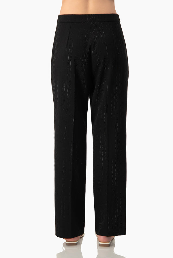 Pantalon capri con bolsillos