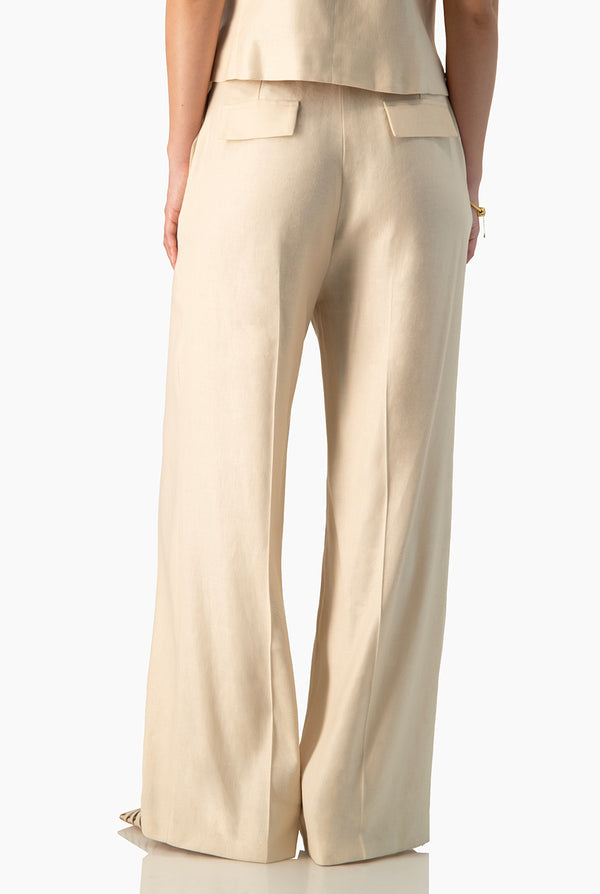 Pantalon Ivonne pierna ancha recto