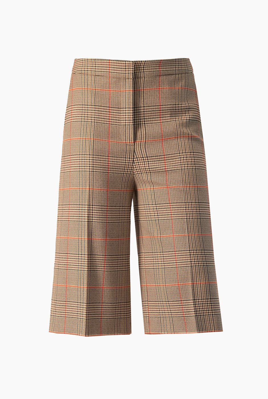 Pantalón palazzo beige Ivonne con bolsillos laterales