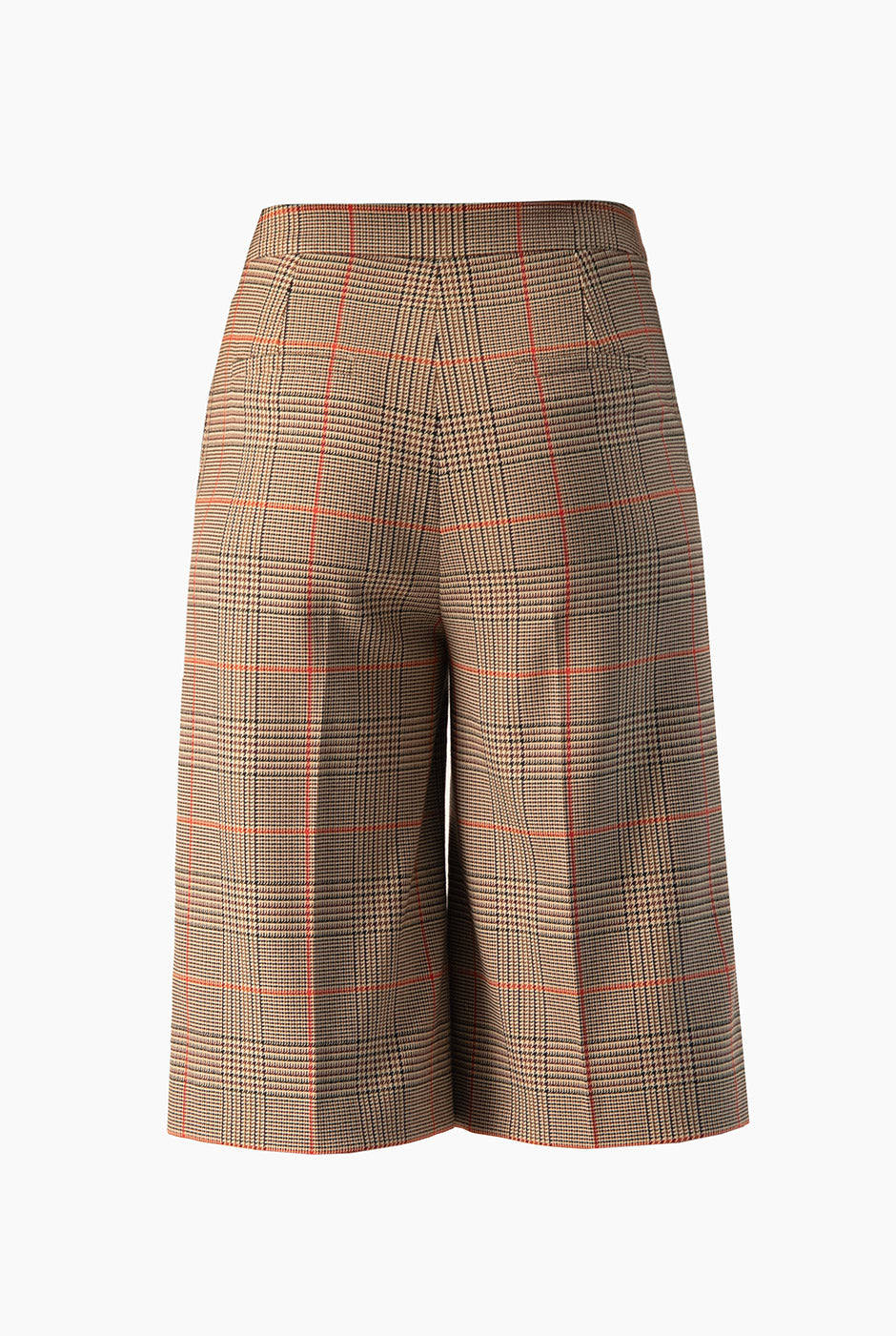 Pantalón palazzo beige Ivonne con bolsillos laterales