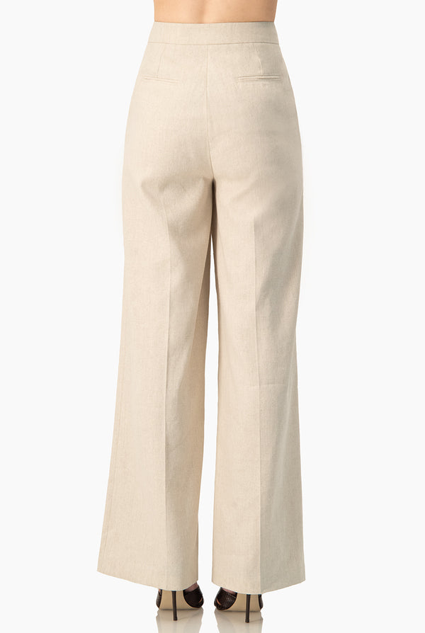 Pantalon Ivonne color beige