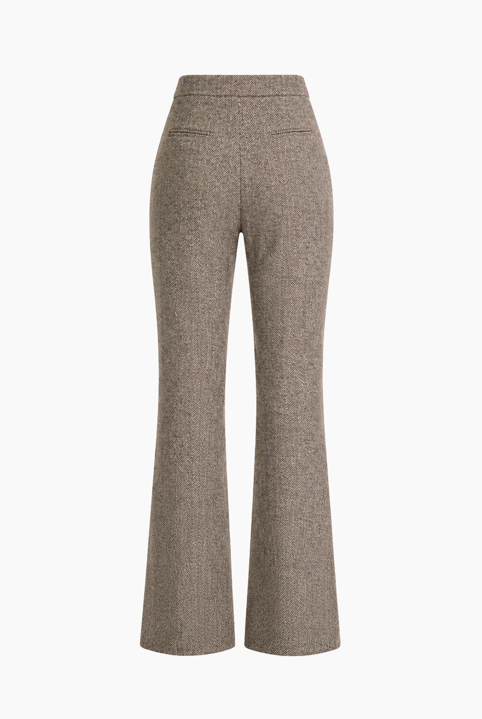 Pantalón Ivonne semi campana café con bolsillos
