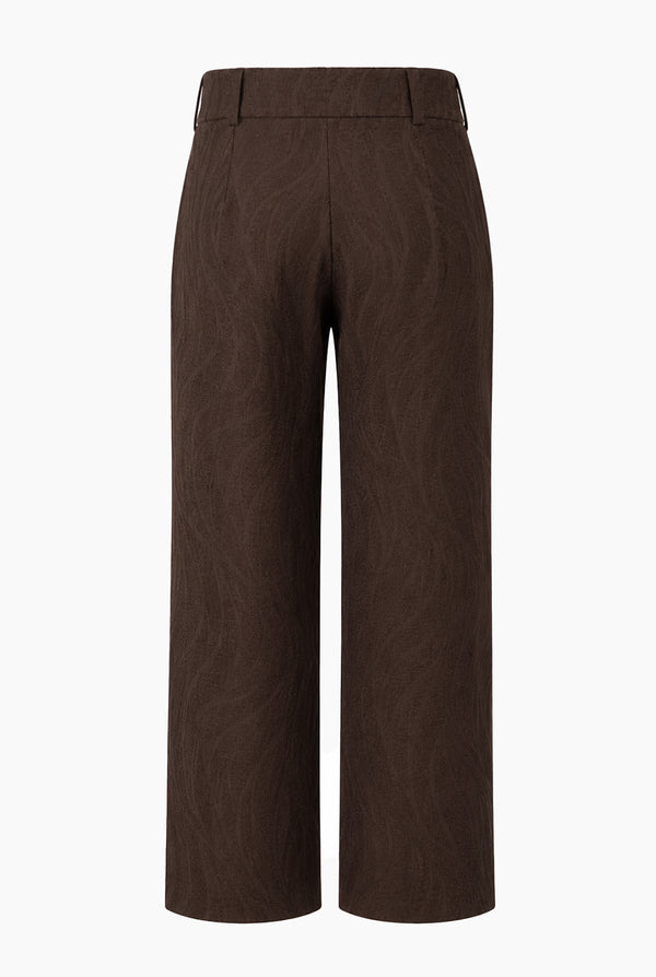 Pantalon Ivonne liso cafe
