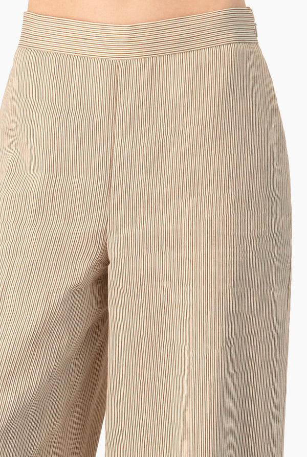 Pantalon Ivonne amplio rayado