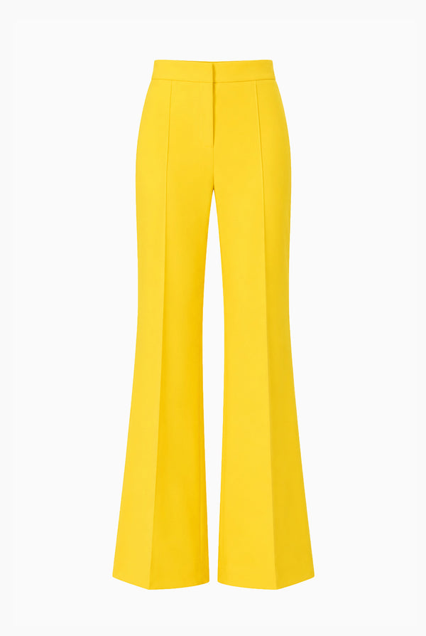 Pantalon sastreado Ivonne amarillo