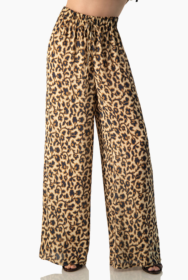 Pantalon Ivonne estampado con jareta