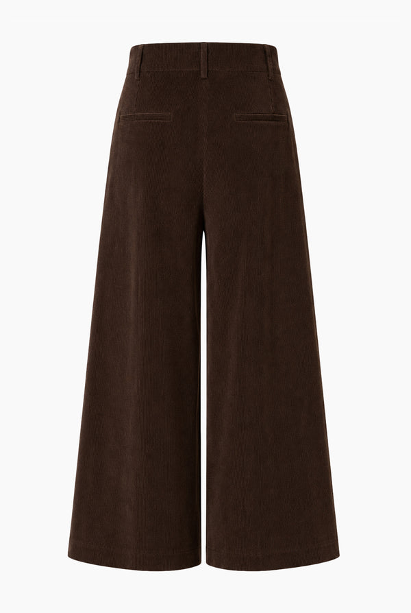 Pantalon Ivonne amplio cafe